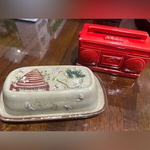 Set of Butter Dishes